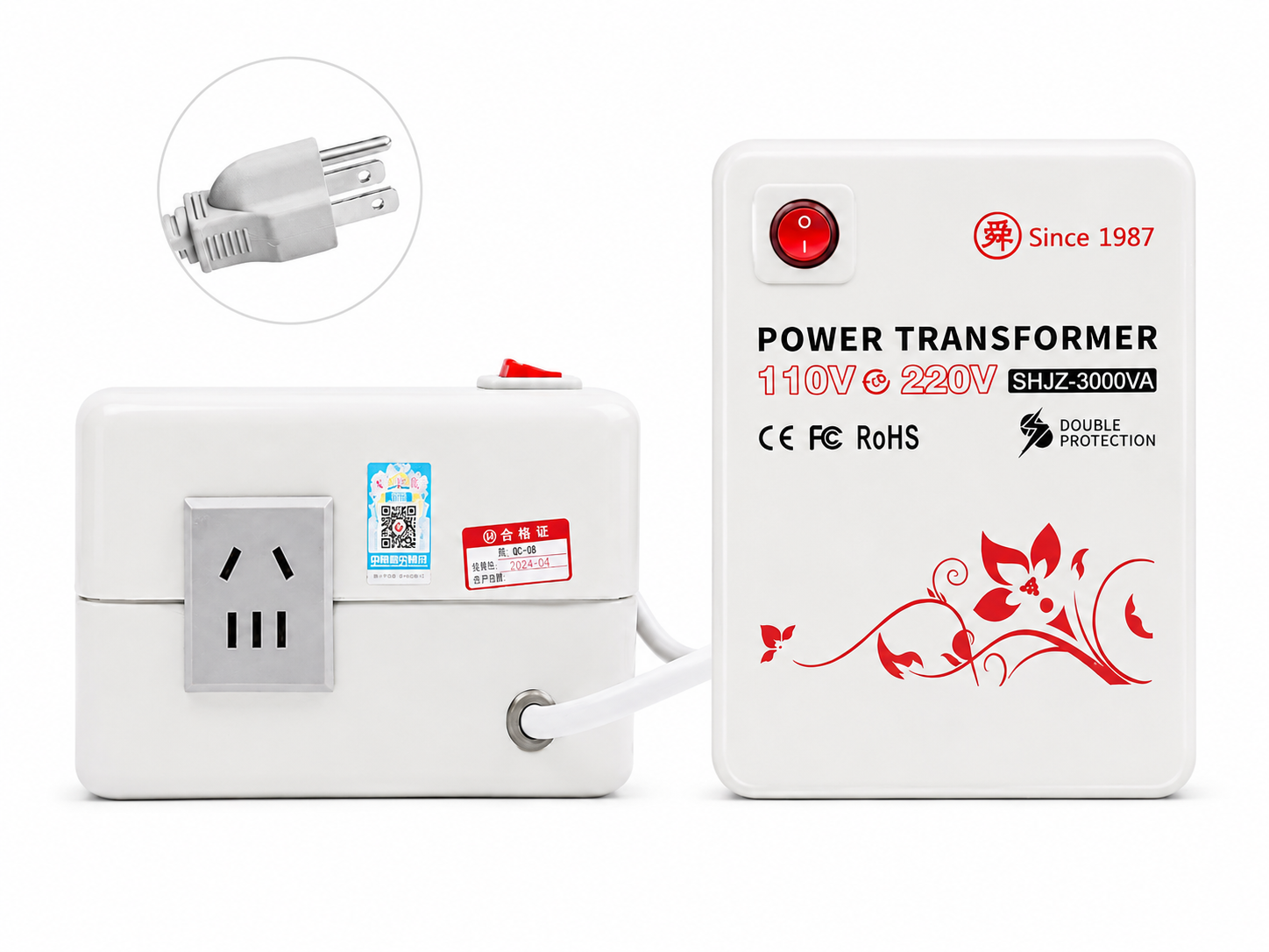 110v to 220v Power Transformer