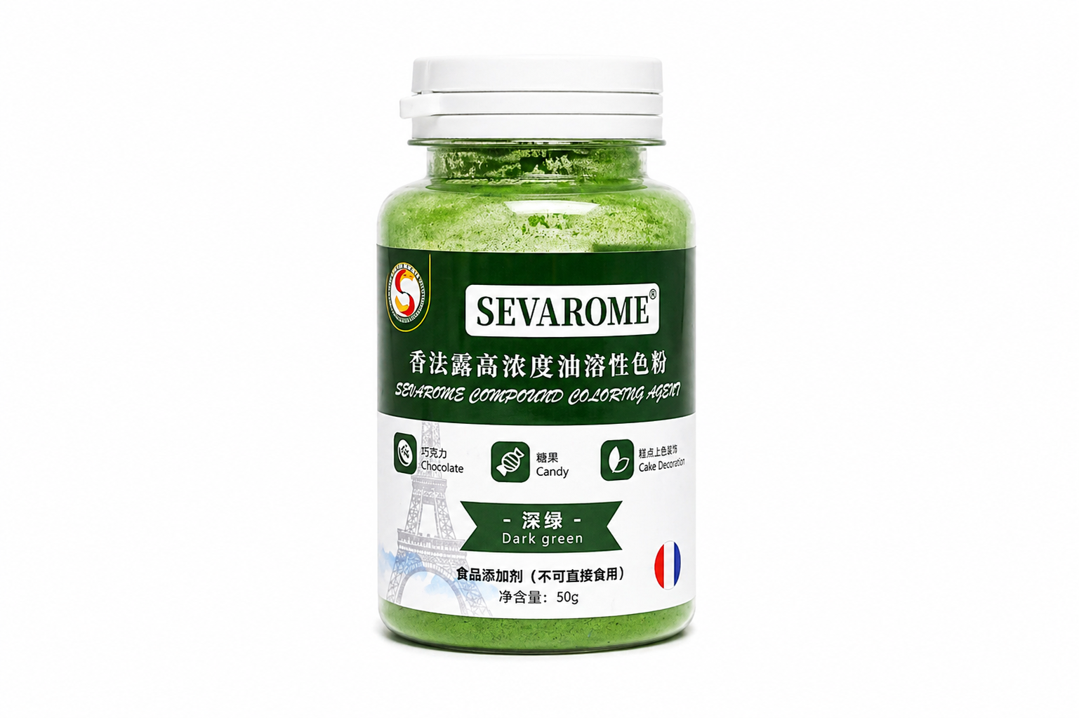 Green Color Powder